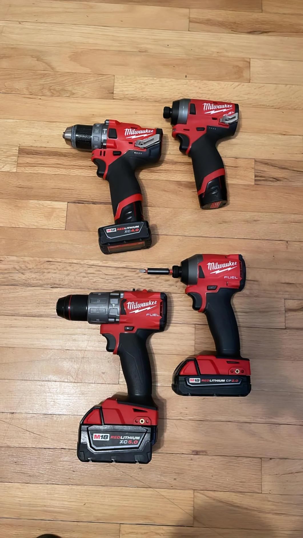 M12 FUEL 2-Tool Combo KIT (Hammer Drill & Impact Driver) customer photo 2