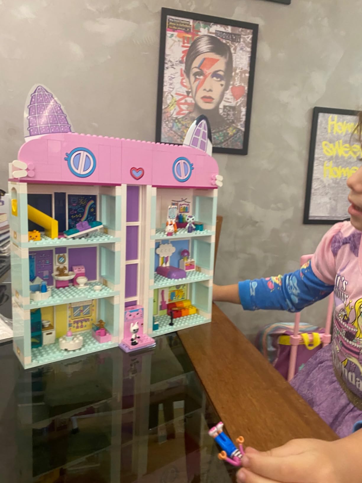 LEGO Gabby's Dollhouse Building Toy - Pretend Play Toy Figures & Playsets for Girls & Boys, Ages 4+ Years - Gift for Birthdays - 8 Room Dollhouse W/ 4 Minifigures - 10788 customer photo 2