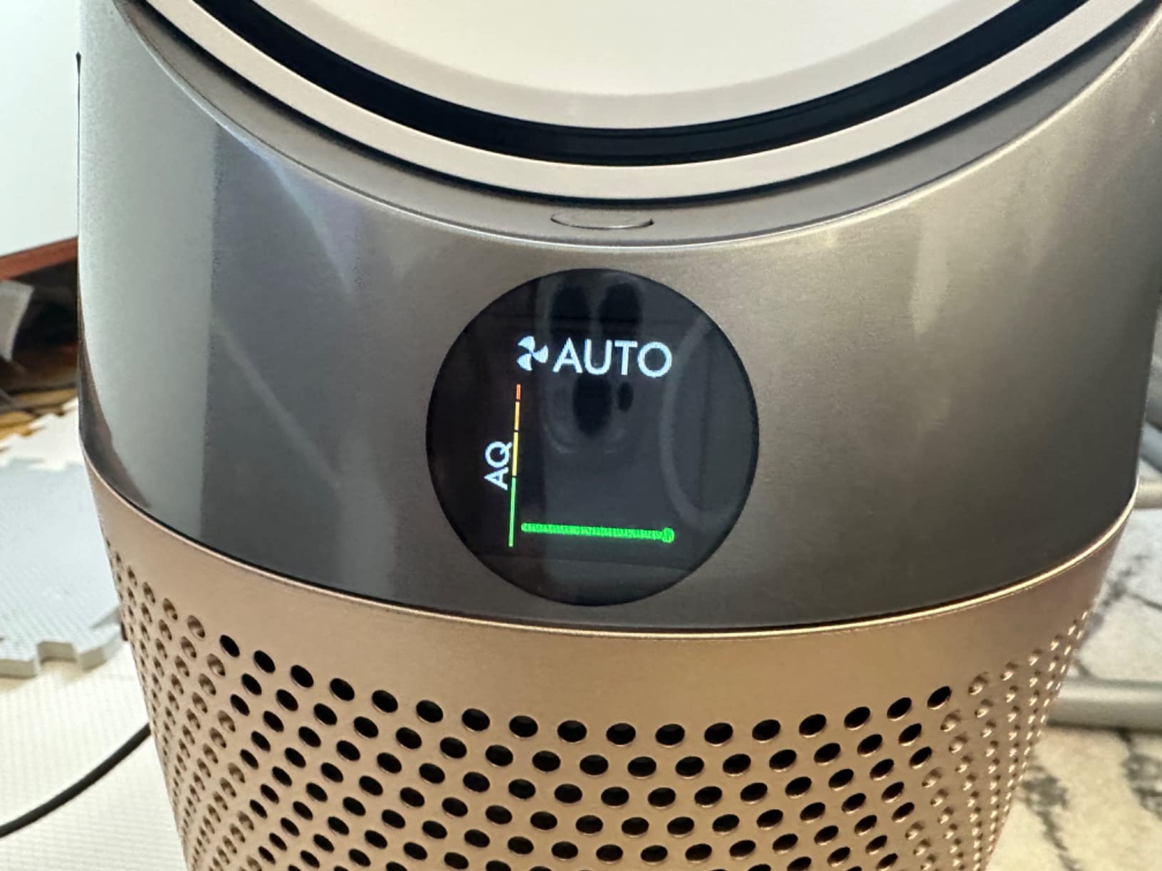Dyson Purifier Cool Formaldehyde TP09 Air Purifier and Fan | White/Gold Large customer photo 1