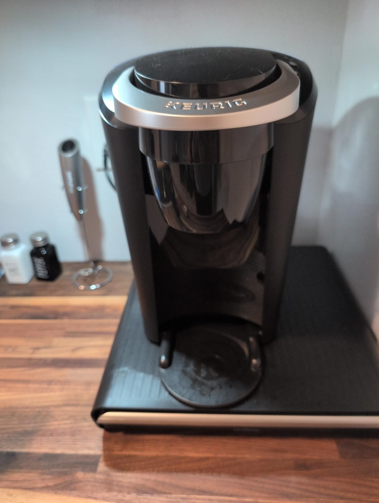 K-Compact Single-Serve K-Cup Pod Coffee Maker, with 3 Brew Sizes, Smart Start Feature, 36oz Removable Reservoir, Black customer photo 2