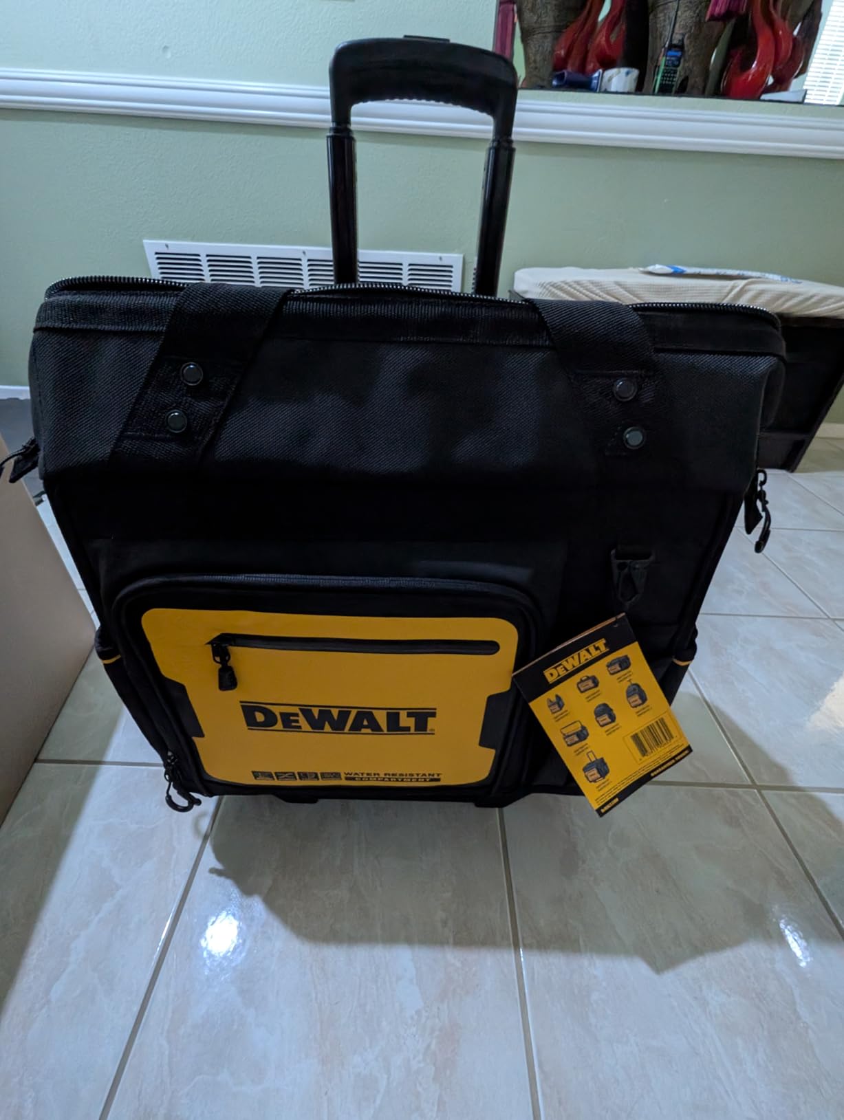 DEWALT 18 Inch Rolling Tool Storage Bag with 27 Pockets (DWST560107) customer photo 1