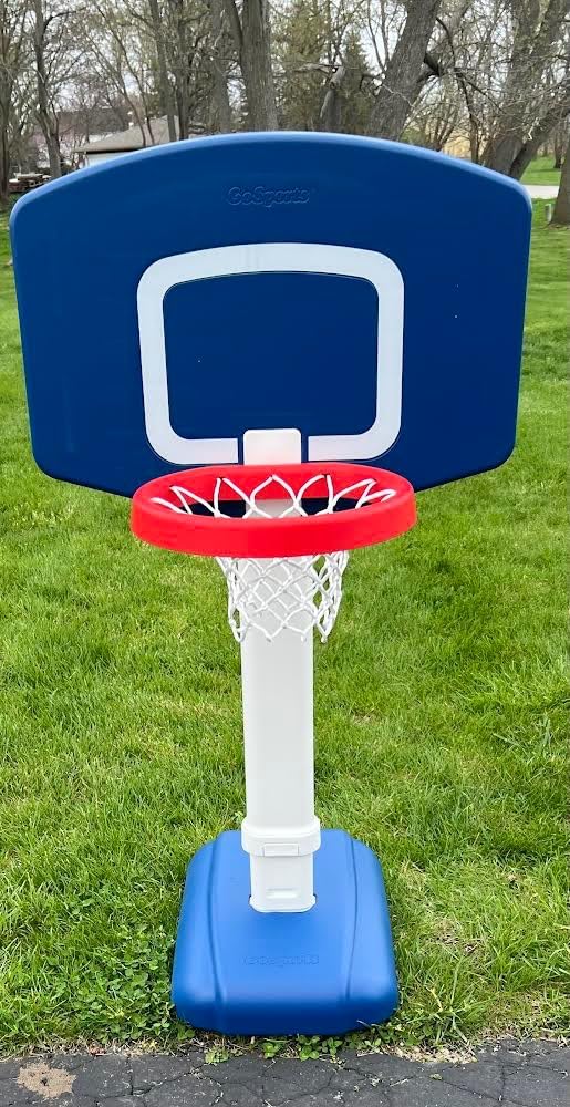 GoSports Tot Shot Toddler Basketball Set - Kids Indoor & Outdoor Toy Hoop with Adjustable Height customer photo 1
