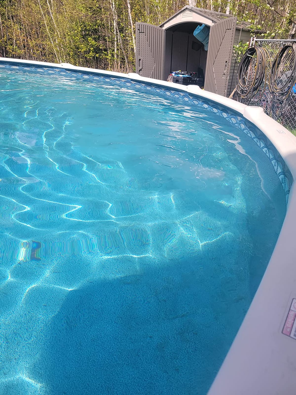 AquaDoc Pool Liquid Solar Blanket with Heat Lock - 32 oz | UV Protectant, Helps Reduce Chemical Loss in Inground and Above Ground Pools - Made in USA customer photo 2