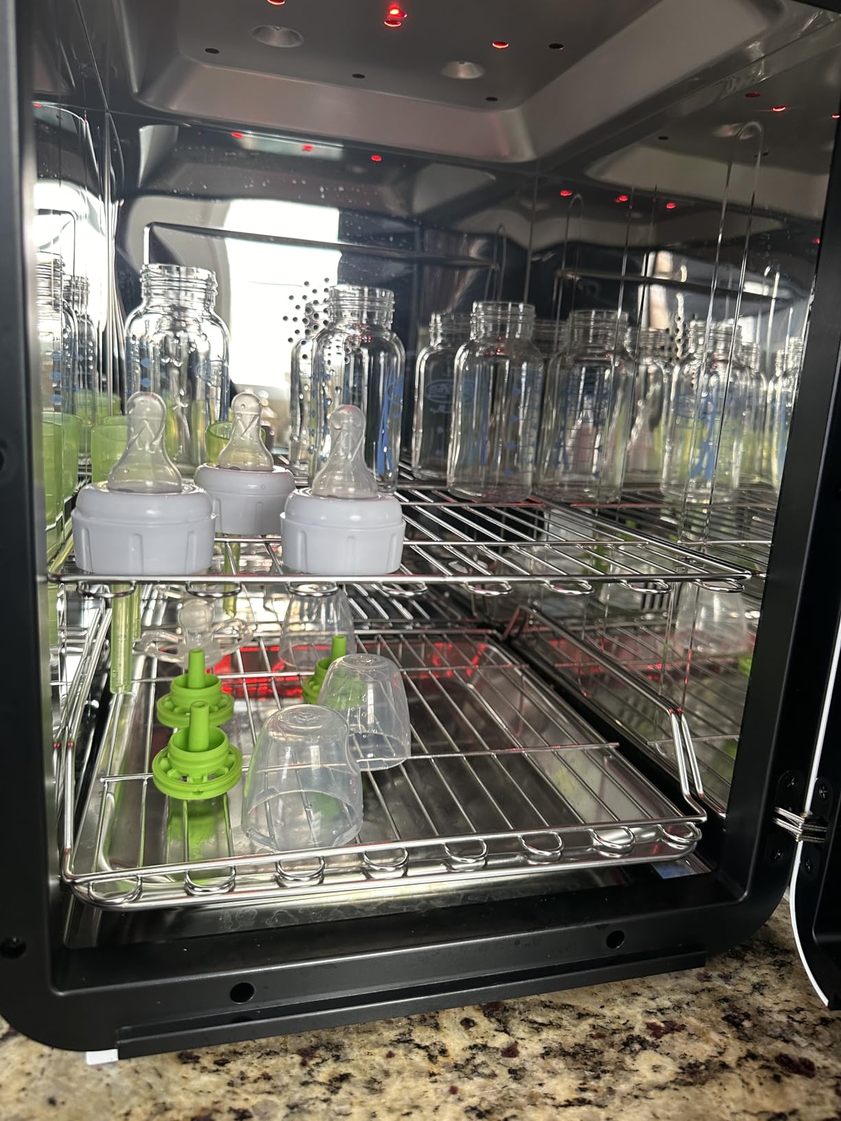 Wabi UVC LED Sanitizer & Dryer Ultra (White + Gunmetal Trim) customer photo 1