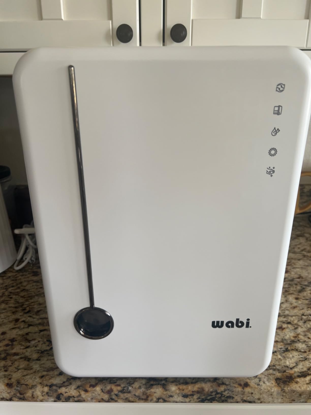 Wabi UVC LED Sanitizer & Dryer Ultra (White + Gunmetal Trim) customer photo 2