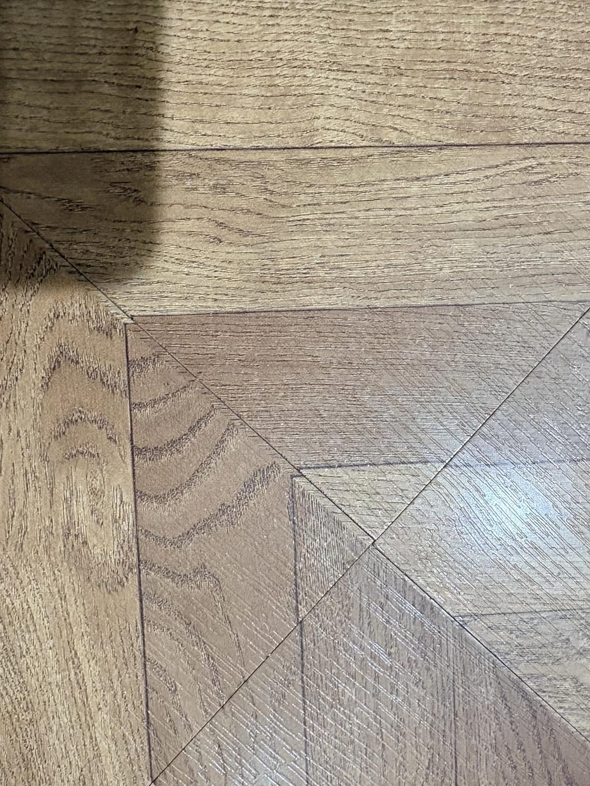 Art3d 30-Pack Peel and Stick Vinyl Floor Planks, 12 x 12 in, Dark Brown Oak customer photo 1
