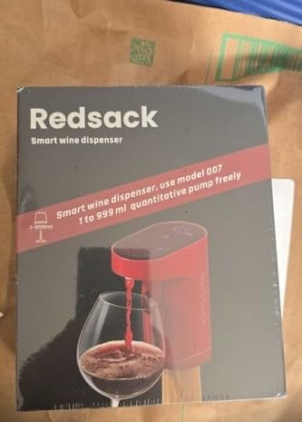 5 in 1 Wine Aerator Whiskey Dispenser, Liquor Decanter, Alcohol Pourer-Black - USB-C Rechargeable customer photo 1