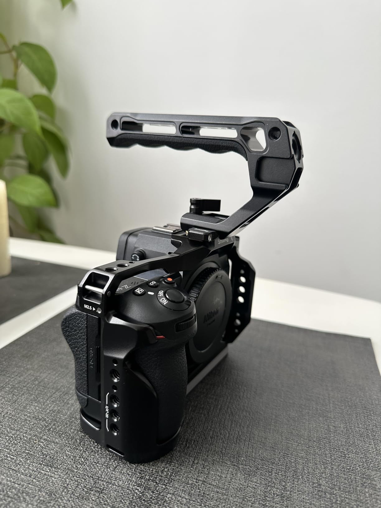SmallRig Lightweight NATO Top Handle for DSLR Camera Cage - 4345 | Universal Top Handle for Camera Cages, Lightweight Aluminum, 5 Cold Shoe Ports for Monitors, Mics & LED Lights customer photo 1