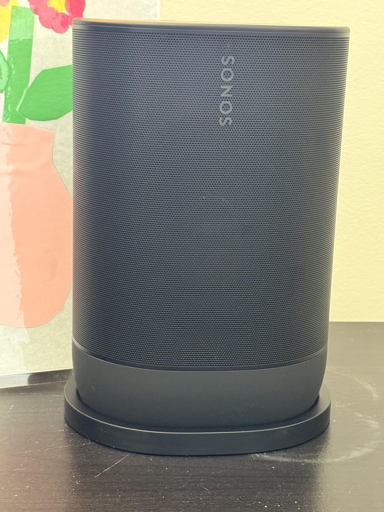 Move 2 - Black - Wireless Portable Bluetooth Speaker | 24-Hr Battery | IP56 Water & Dust Resistant | USB-C Charges Your Phone | WiFi | Trueplay | Deep, Dynamic Bass customer photo 1