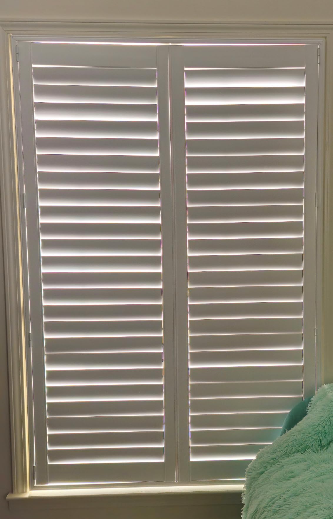 SHUTTER WORKS Plantation Shutters for Interior Windows | Indoor Shutters | Waterproof | Customizable Sizes | Plantation Blinds customer photo 2