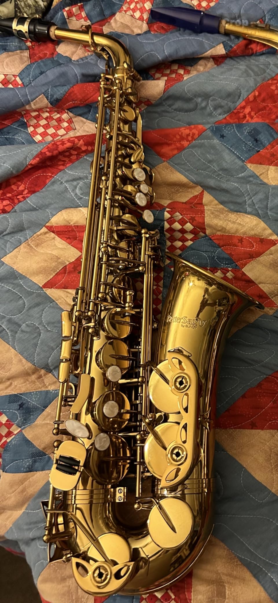 BetterSax Classic Alto Saxophone - Professional-Grade Instrument with Dark Gold Lacquer Finish - Complete Kit for Beginners and Pros customer photo 2