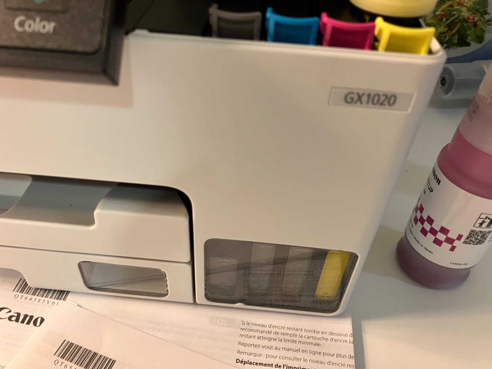 Megatank GX1020 All-in-One Wireless Supertank [Megatank] Printer | Print, Copy and Scan | Mobile Printing | 2.7