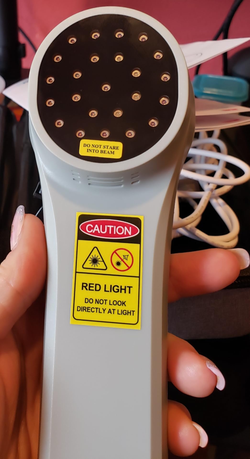 Cold Light Therapy Machine, 980nm Red Light Therapy Device for Pain at Home | 4x980nm 4x810nm 16x660nm Infra Red Light Therapy Device, HandHeld Red Light Therapy for Elbows, Knees, Shoulders, Hands customer photo 1