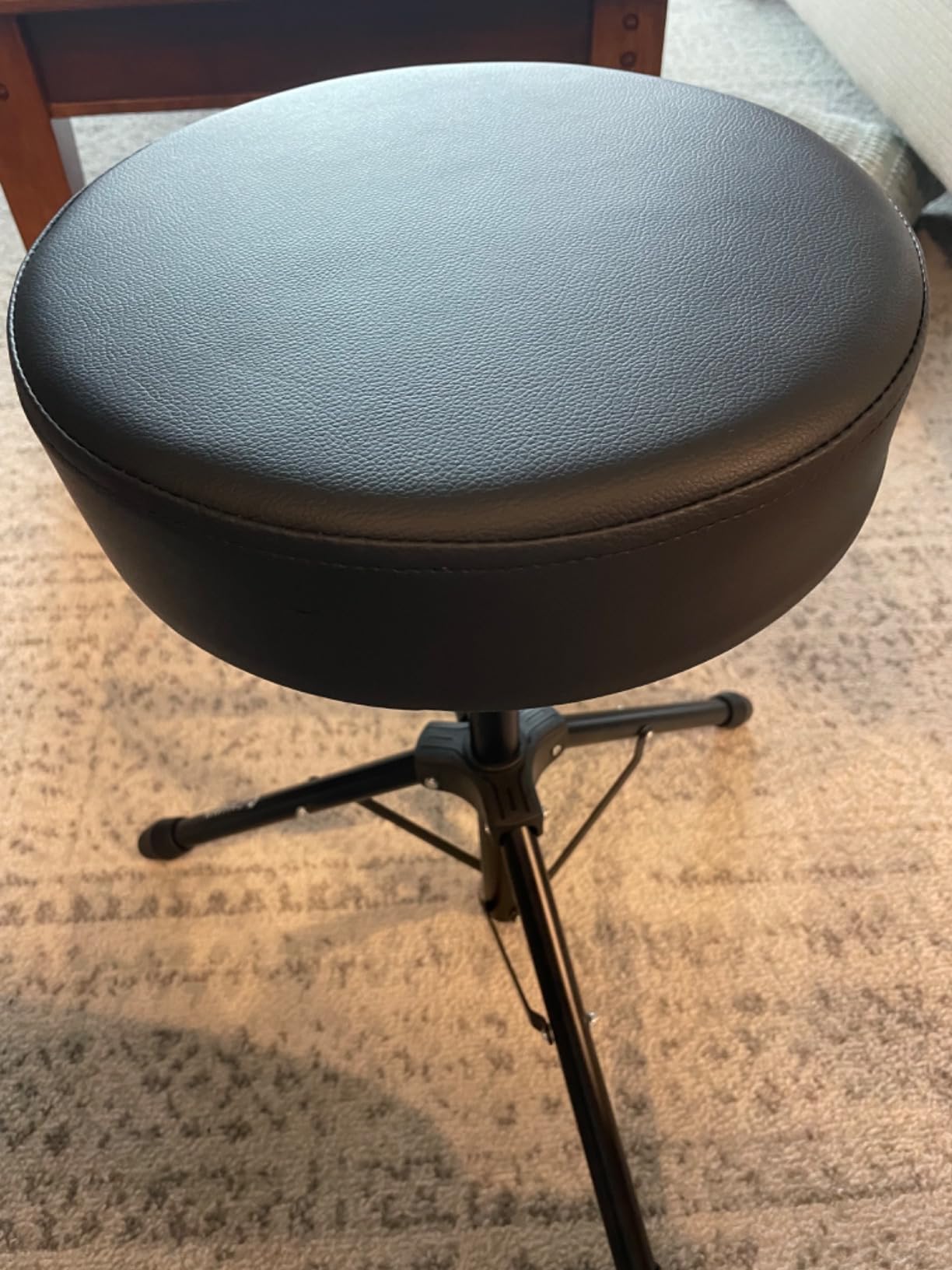 CAHAYA Drum Throne Stool Padded Adjustable Drum Seat for Kids and Adults customer photo 2