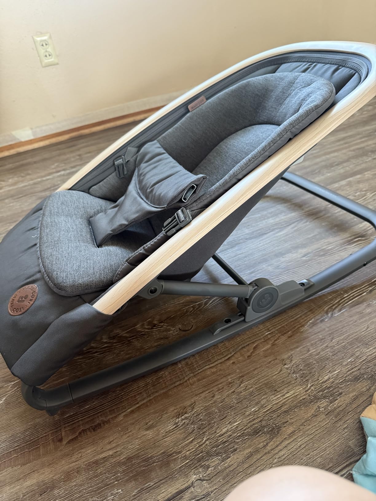 Maxi-Cosi Kori 2-in-1 Baby Bouncer Seat for Infants, Baby Rocker Chair, Portable Bouncer Chair, Classic Green customer photo 1