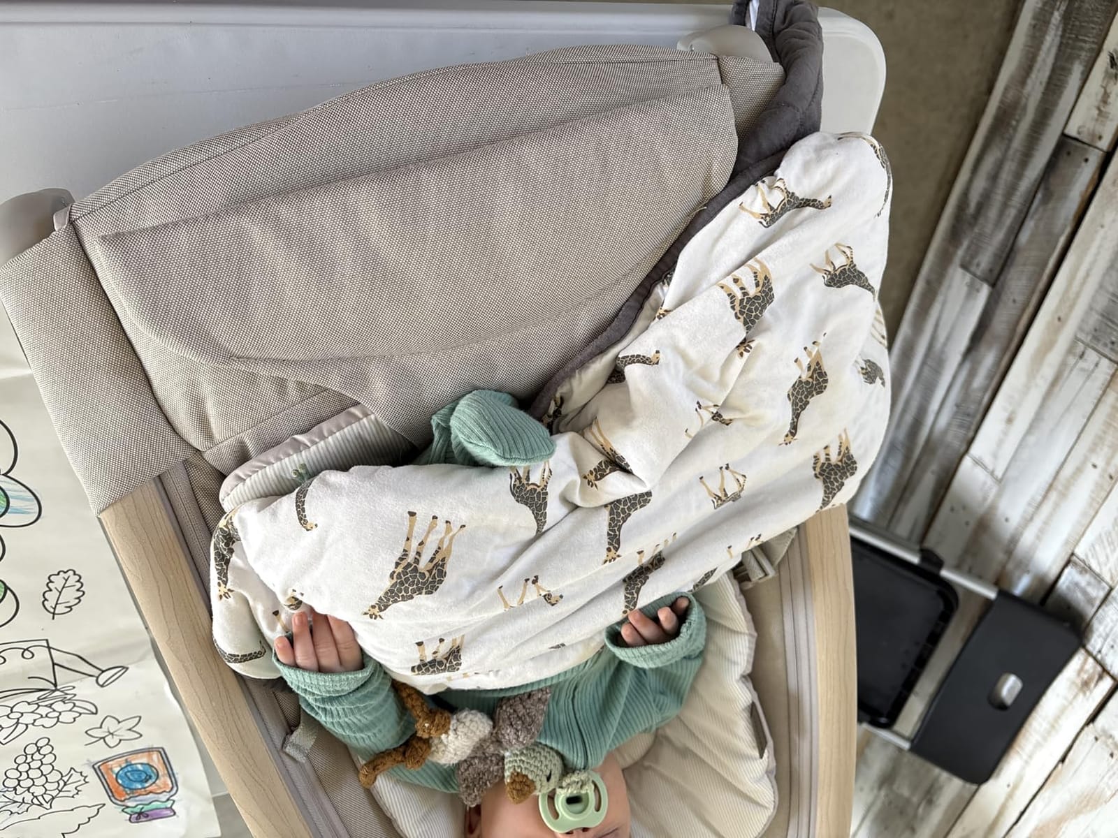 Maxi-Cosi Kori 2-in-1 Baby Bouncer Seat for Infants, Baby Rocker Chair, Portable Bouncer Chair, Classic Green customer photo 2