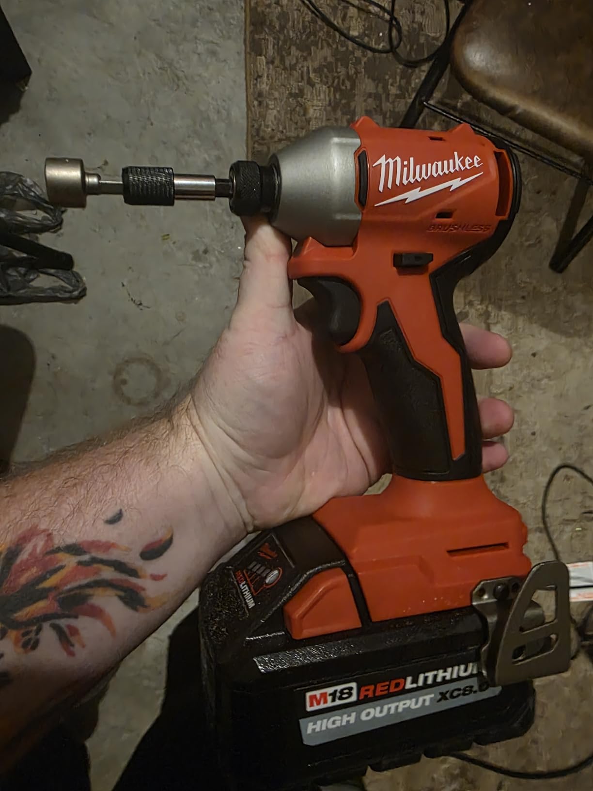 Milwaukee M18 Trade Compact Brushless 1/4 HEX Impact Driver customer photo 2