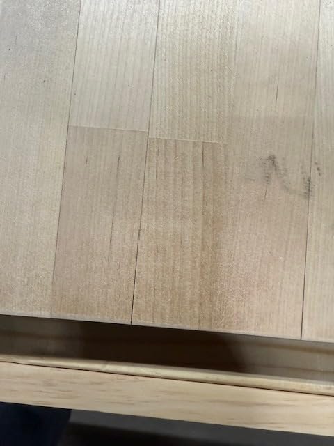 Butcher Block Countertop, Birch Solid Wood-2ft Unfinished 24x25x1.5 in | 100% Solid Birch Hardwood 1.5