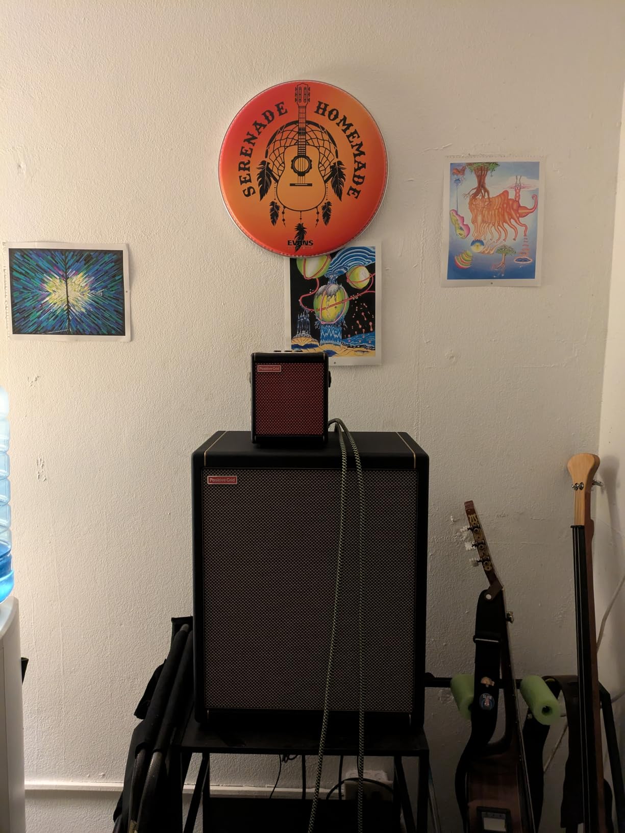 Positive Grid Spark CAB Powered FRFR Speaker Cabinet for Amps & Modelers | 140W FRFR powered cabinet with 10