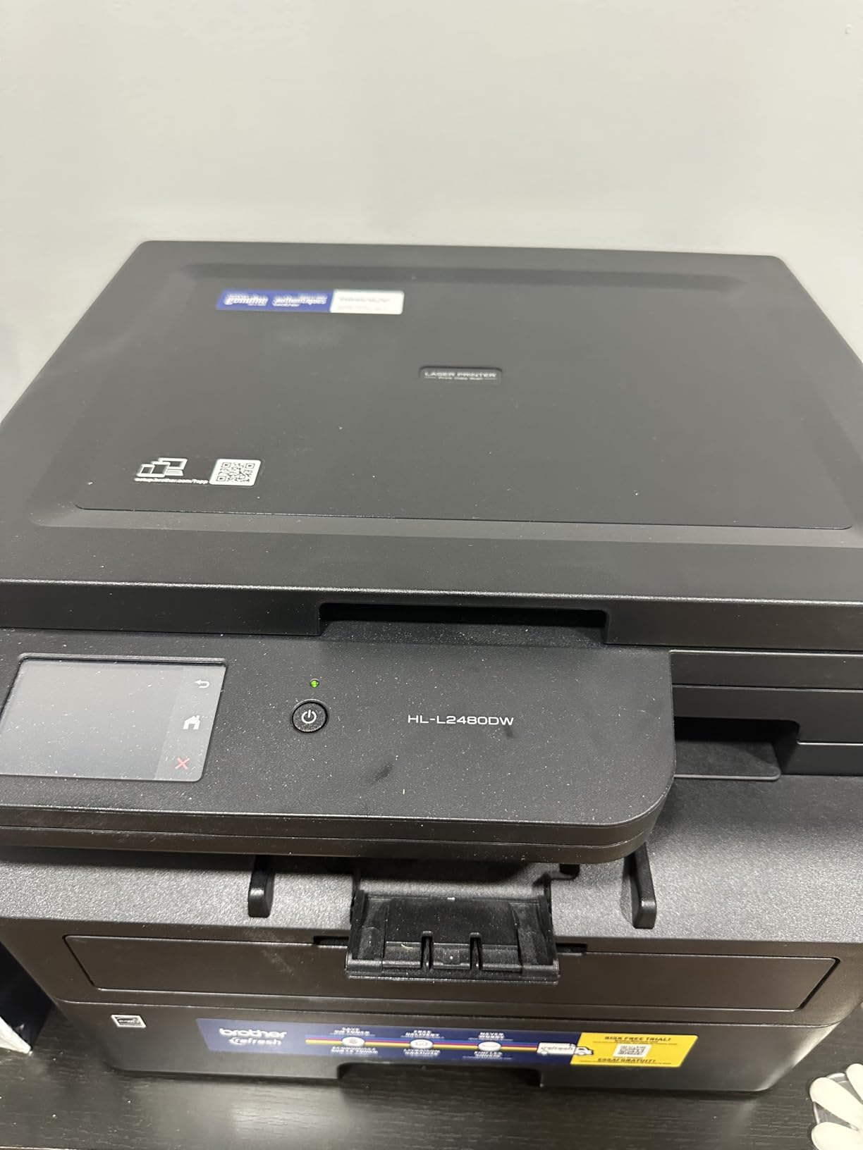 Brother HL-L2480DW Wireless Compact Monochrome Multi-Function Laser Printer with Copy, Scan and Duplex customer photo 2