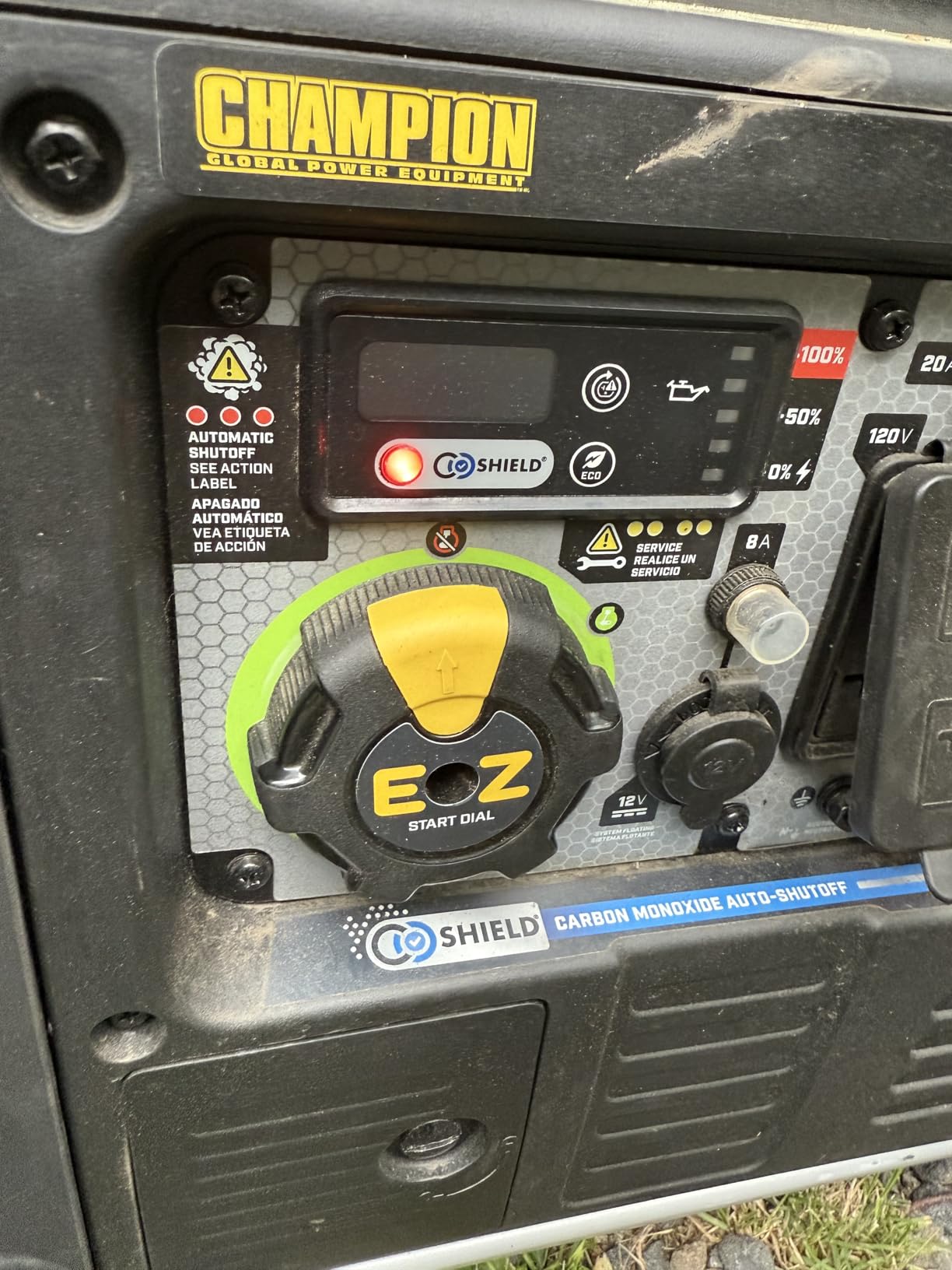 Champion Power Equipment 4500-Watt RV Ready Portable Inverter Generator with Quiet Technology and Free 3-Year Warranty customer photo 1