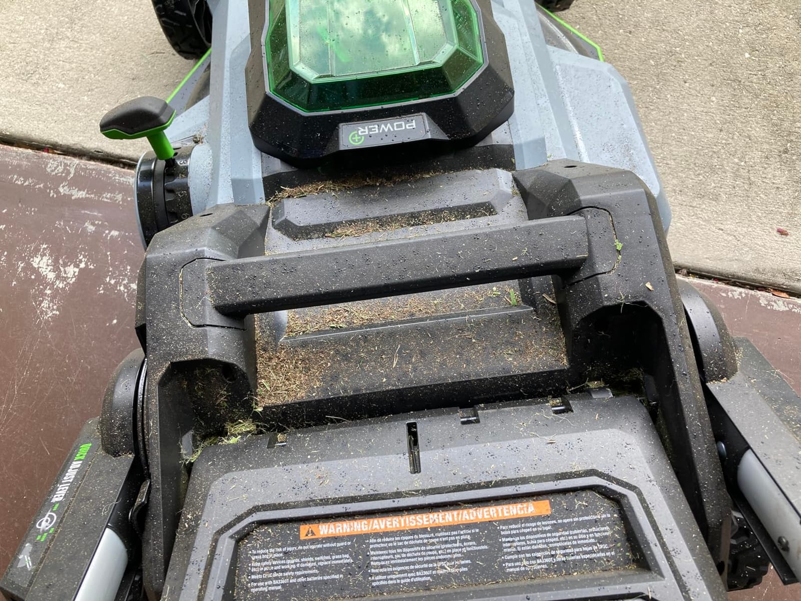 EGO Power+ Electric Lawn Mower, Self-Propelled Cordless with Touch Drive, Includes (2) 56V 4.0Ah Batteries and Rapid Charger - LM2122SP-2 customer photo 2