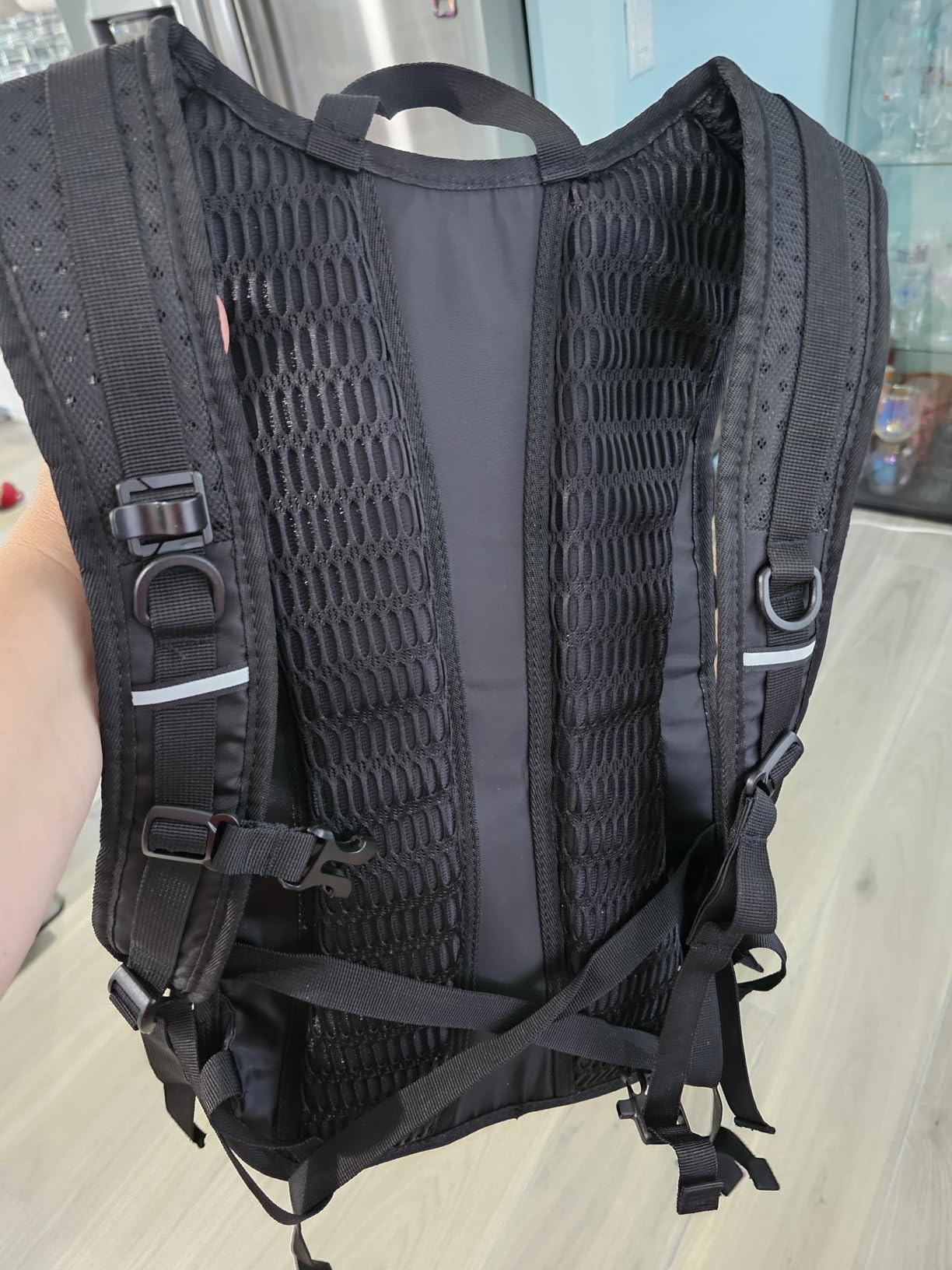 Maelstrom Lightweight Hydration Hiking Backpack with 2L/3L Water Bladder | BPA-free, High Flow Bite, Insulated Compartment, Reflective Strip, Utility Pockets, Perfect for Running, Cycling, Marathon customer photo 1