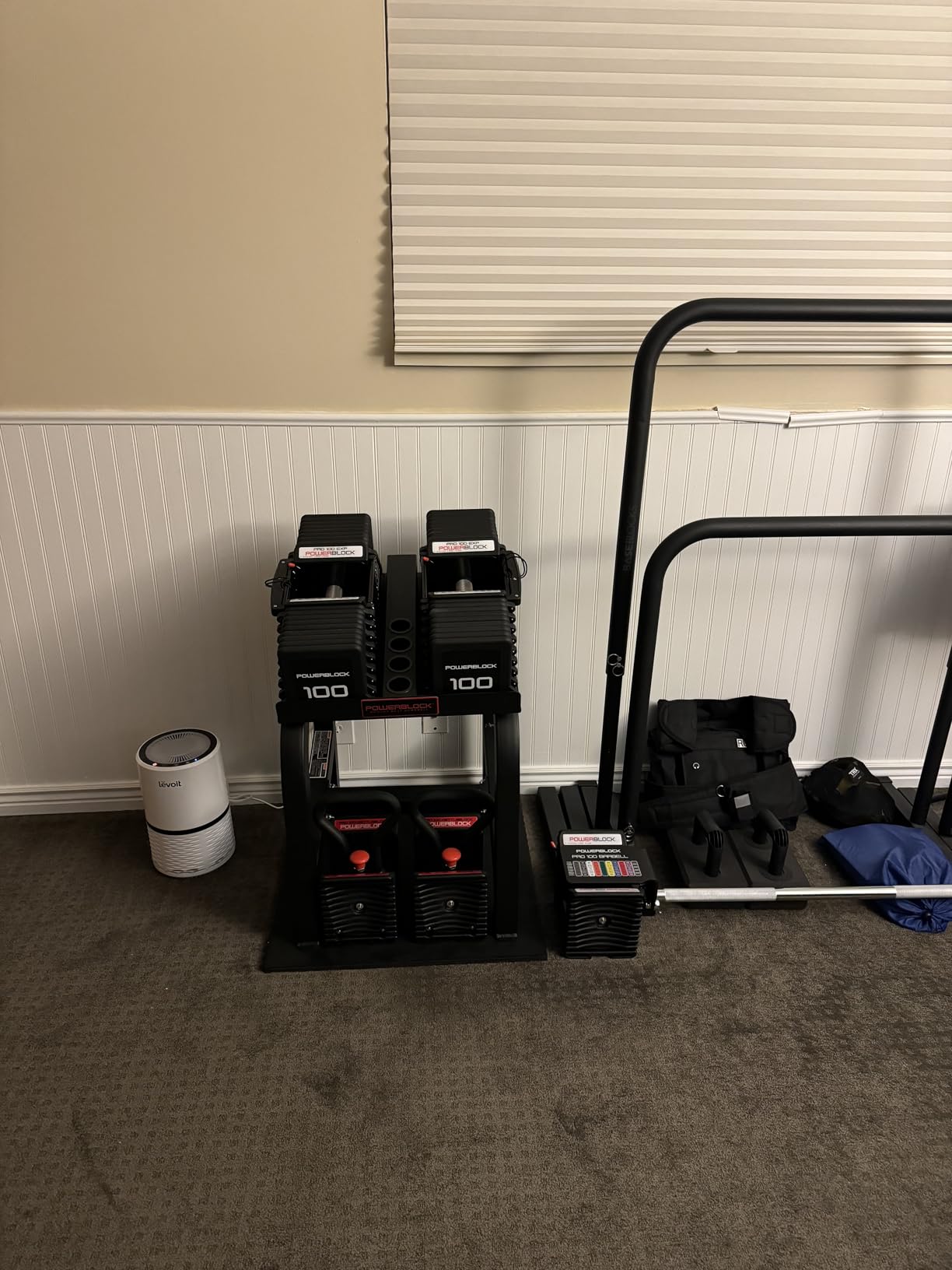 PowerBlock Pro 100 Adjustable Dumbbell, 5-100 lb (Sold as a single unit, order 2 to complete your pair) customer photo 1