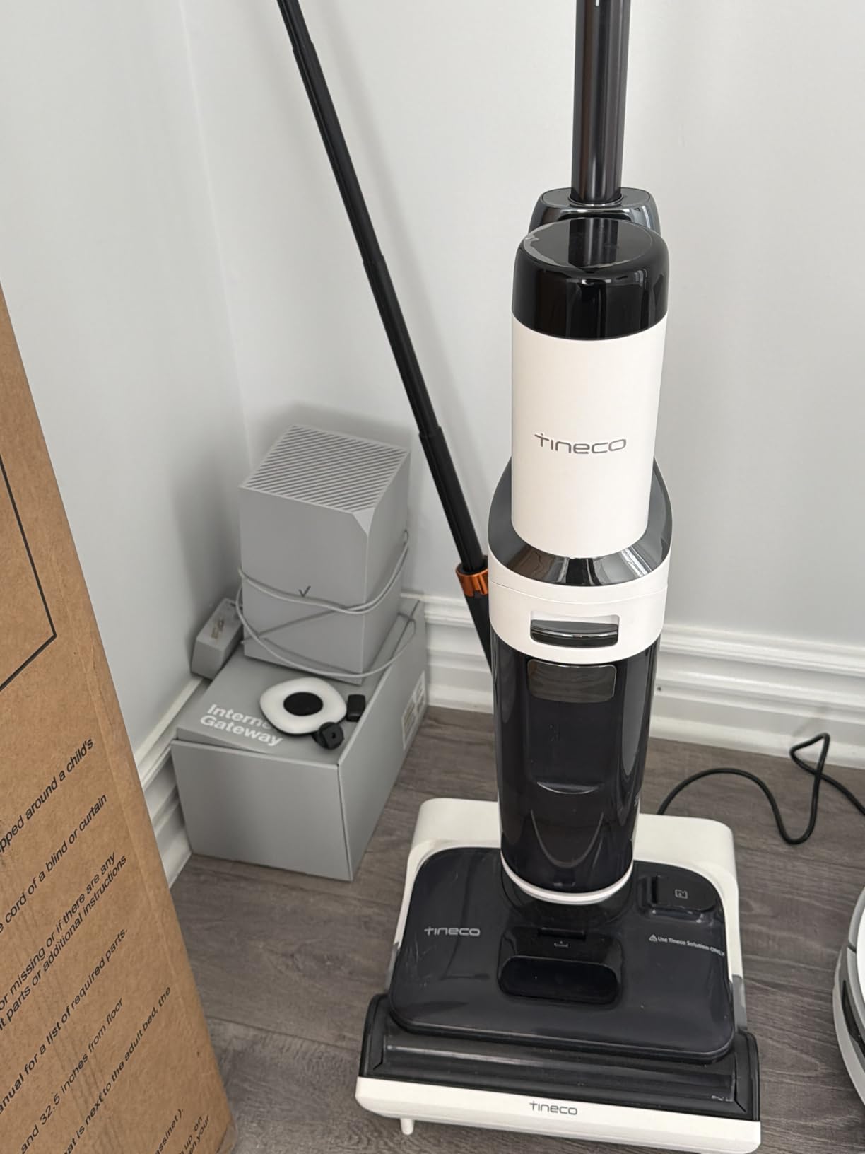 Tineco Floor ONE Stretch S6 Cordless Wet Dry Vacuum Cleaner, 180°Lay-Flat Smart Vacuum Mop, 40 Minutes Long Runtime 158℉ Flashdry Self-Cleaning, Dual-Sided Edge Cleaning Lightweight Floor Cleaner customer photo 1