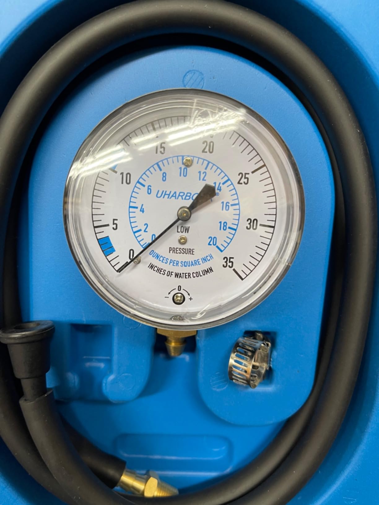 UHARBOUR LP Gas Manometer Pressure Tester 0-35
