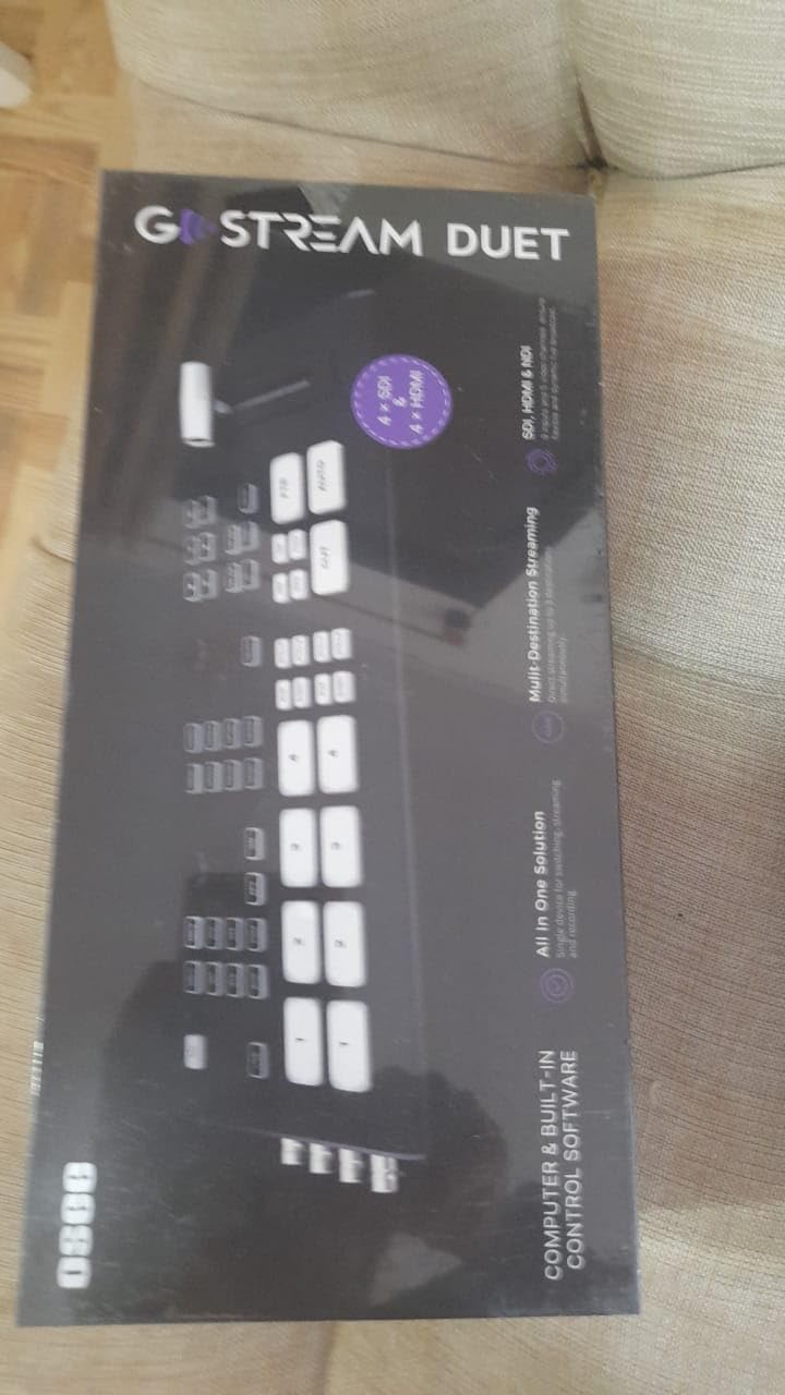 Osee GoStream Duet Multiple Camera SDI and HDMI Live Stream Video Mixer Switcher customer photo 1