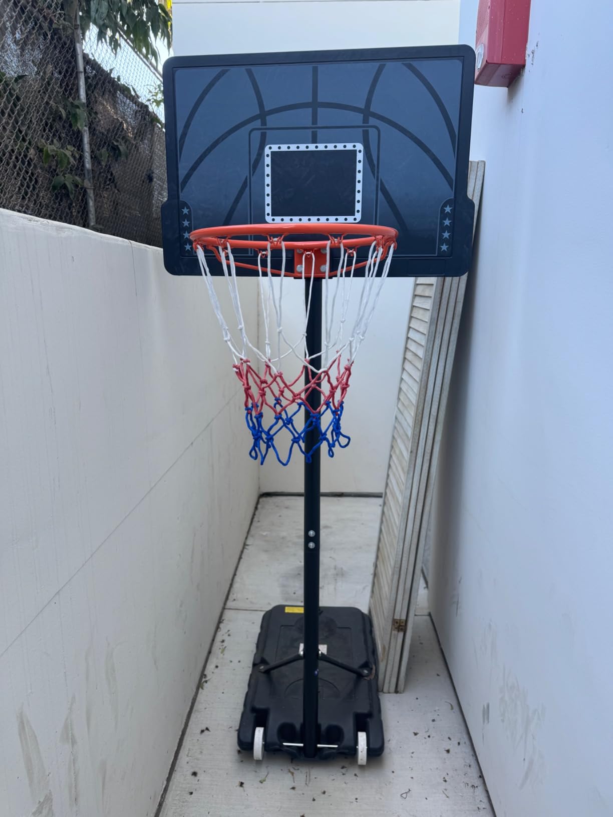 Yohood Kids Basketball Hoop, 3.6-7 FT Height Easy Adjustment, Portable Basketball Hoop Outdoor Indoor for Kids/Teens/Youth, 30
