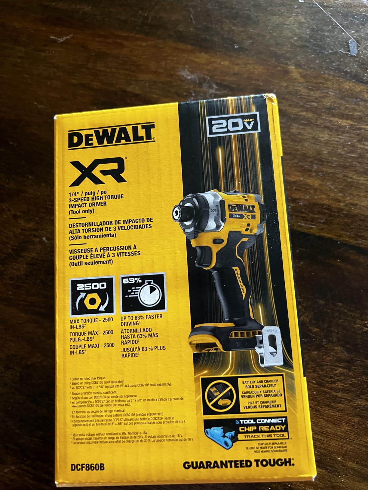 DEWALT 20V MAX XR 1/4 Inch Cordless Impact Driver, Bare Tool Only (DCF860B) customer photo 2