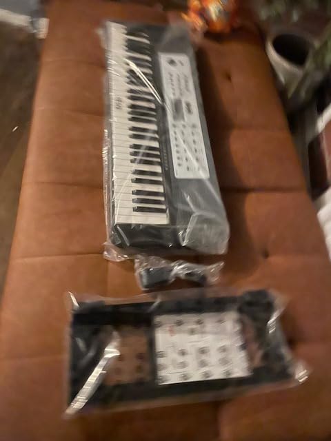 Yamaha 61-Key Portable Keyboard for Beginners with Built-In Songs, Quiz Mode, Music Rest, with Power Adapter YPT280 customer photo 2