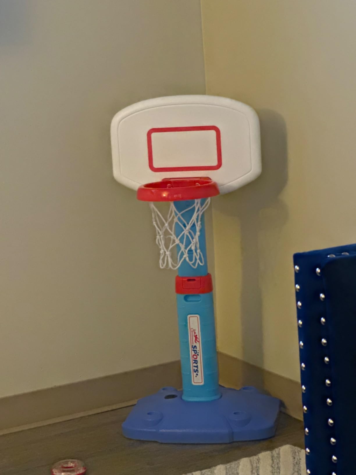 Toddler Basketball Hoop, Kids Toys Basketball Hoops for Indoor Outdoor Play | Adjustable Mini Basketball Hoop with 3 Balls for Outside, Pool, Christmas Birthday Sport Gift for Baby Boy Girl Ages 2 3 4 customer photo 1