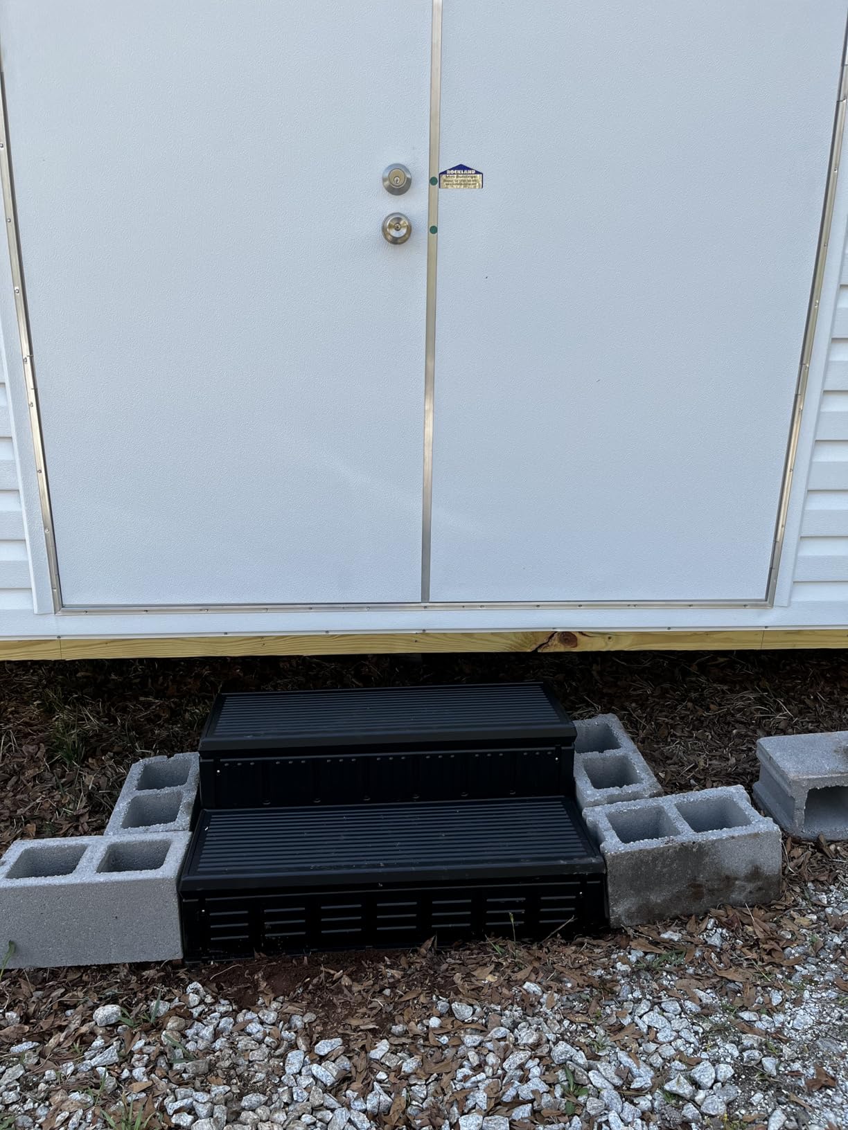 Hot Tub Steps, Outdoor Spa Steps with Storage, Non-Slip & Sturdy Hot Tub Stairs, 36 Inches Long customer photo 2