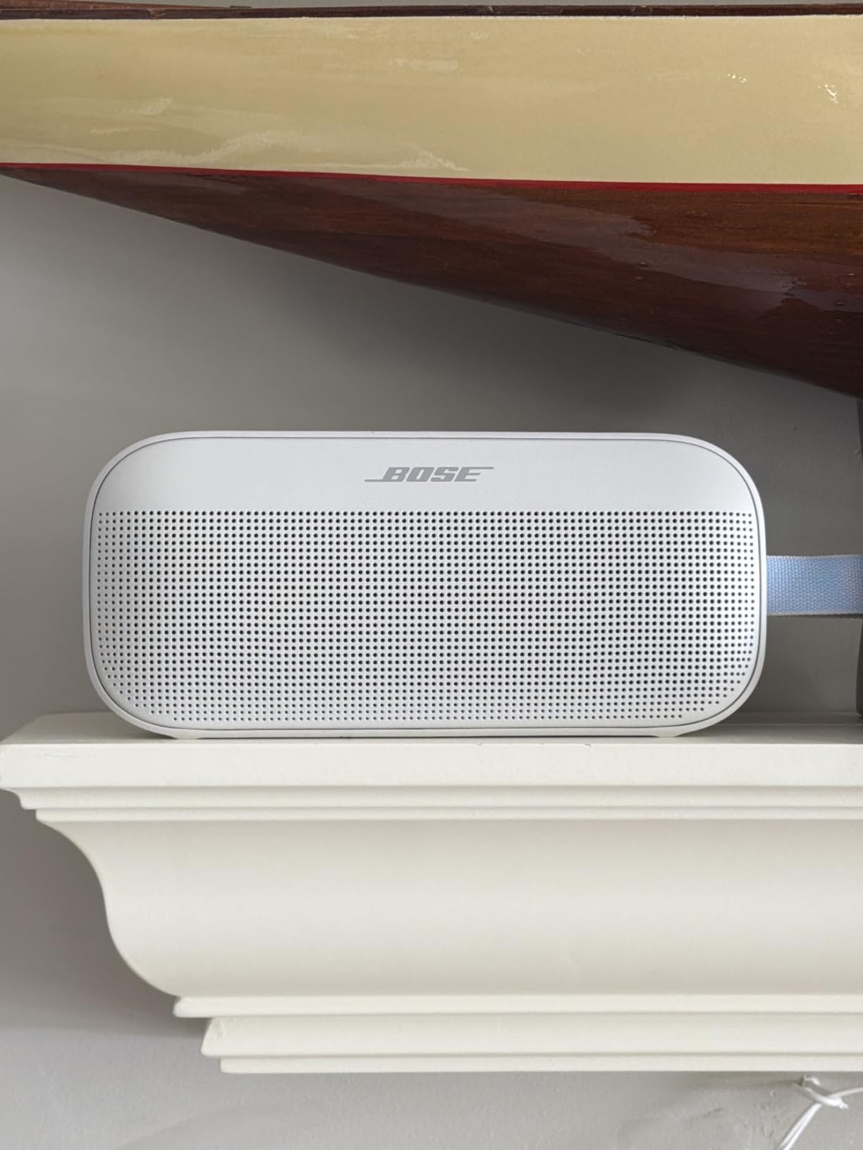SoundLink Flex Bluetooth Speaker (2nd Gen) - Portable Outdoor Speaker with Hi-Fi Audio, Waterproof and Dustproof, USB-C, Up to 12 Hours Battery Life, Blue Dusk customer photo 1