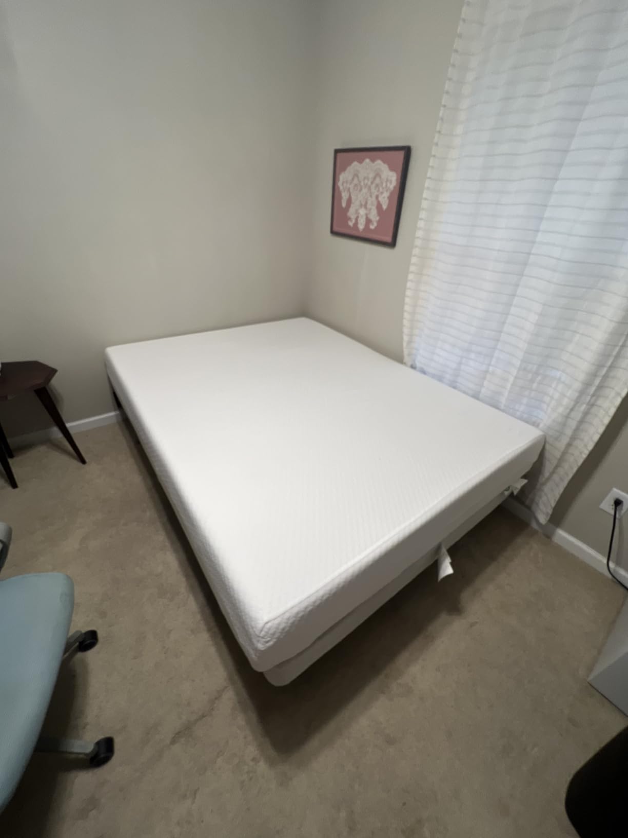 GAESTE King Size 10 Inch Cooling Gel Memory Foam Mattress, Medium Feel customer photo 1