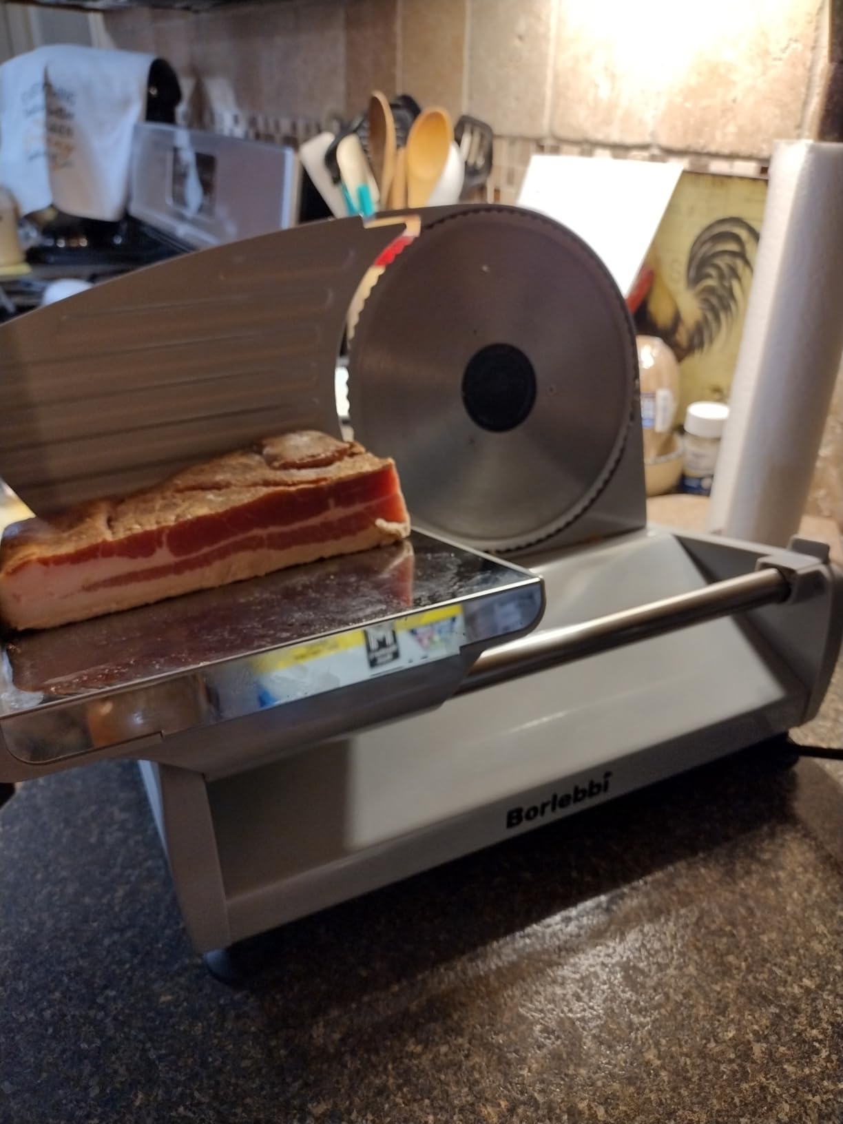 Meat Slicer Machine for Home, 200W Food Slicer with Two 7.5