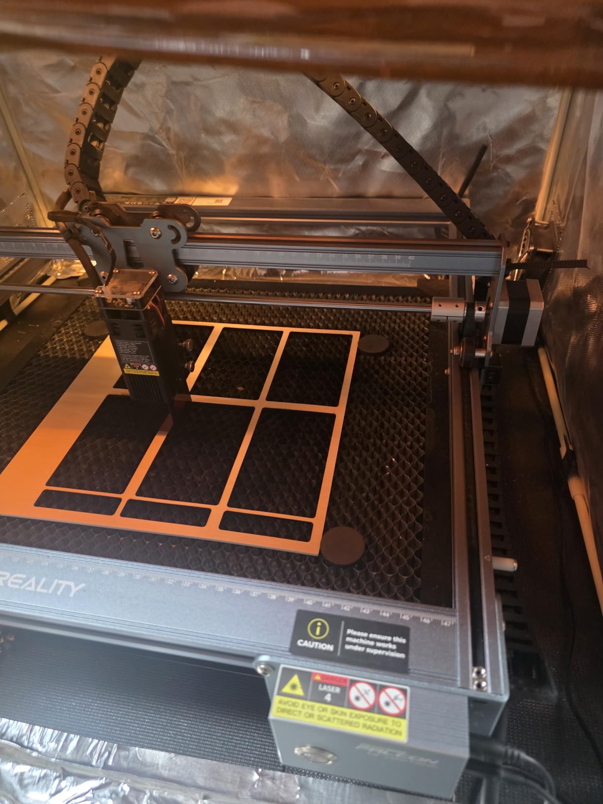 Creality Falcon 10W Laser Engraver Machine, 0.06mm High Precision Laser Engraving Machine 72W Laser Cutter and Engraver Machine for Wood Metal Acrylic Leather, 15.7