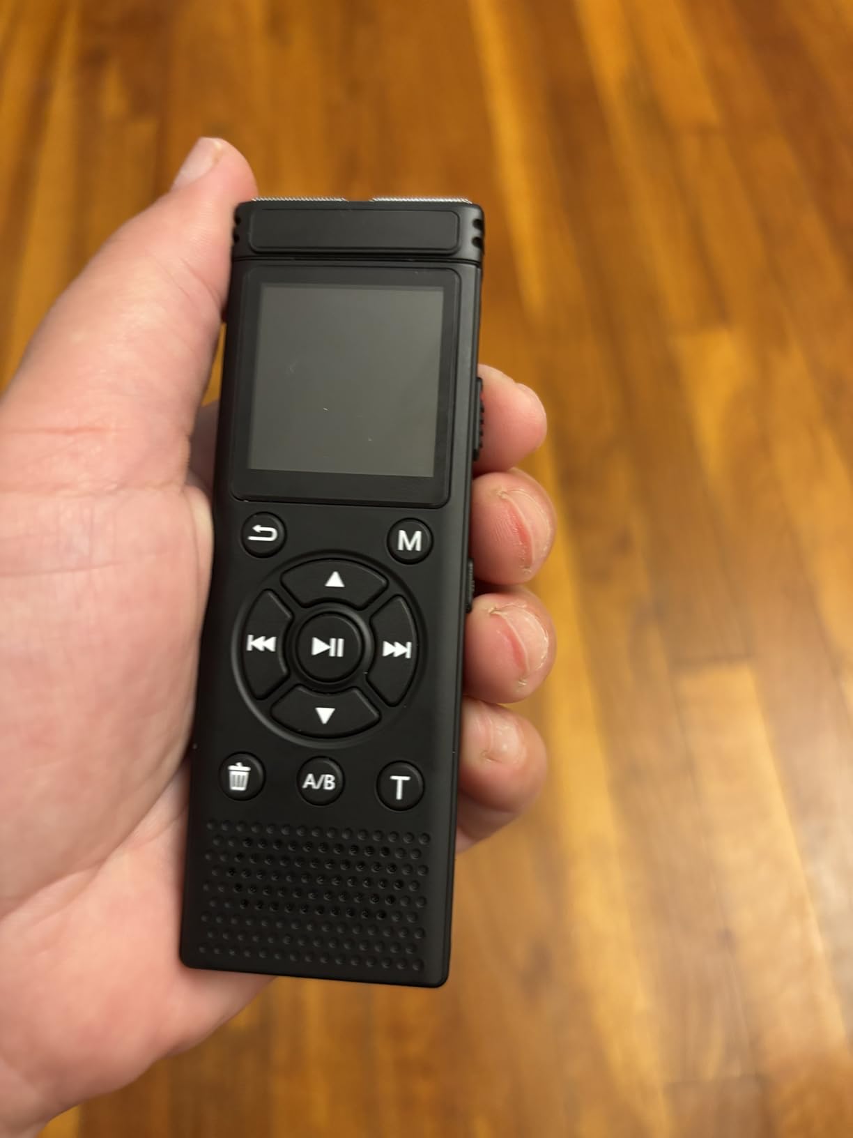Tonfarb 136GB Digital Voice Recorder with Playback, 9775 Hours Audio Record | Voice Activated Recording Device with Noise Reduction, A-B Repeat, MP3 Player, Password customer photo 2