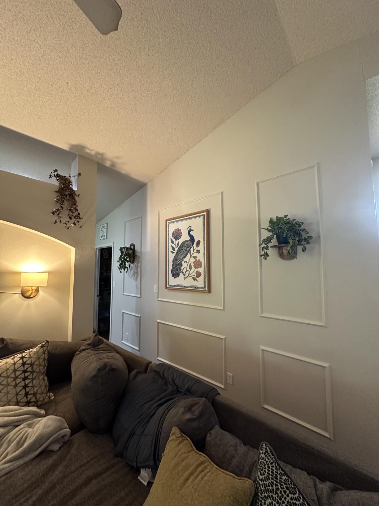 Art3d Pre-Cut Wall Molding Set, Ready-to-Assemble Panels, 3 Top 3 Bottom | Ready-to-Assemble Wainscoting Panel, High-Impact, Precision Pre-Cut, DIY-Friendly, Ideal for Indoor Wall Decor, Accent Walls customer photo 2