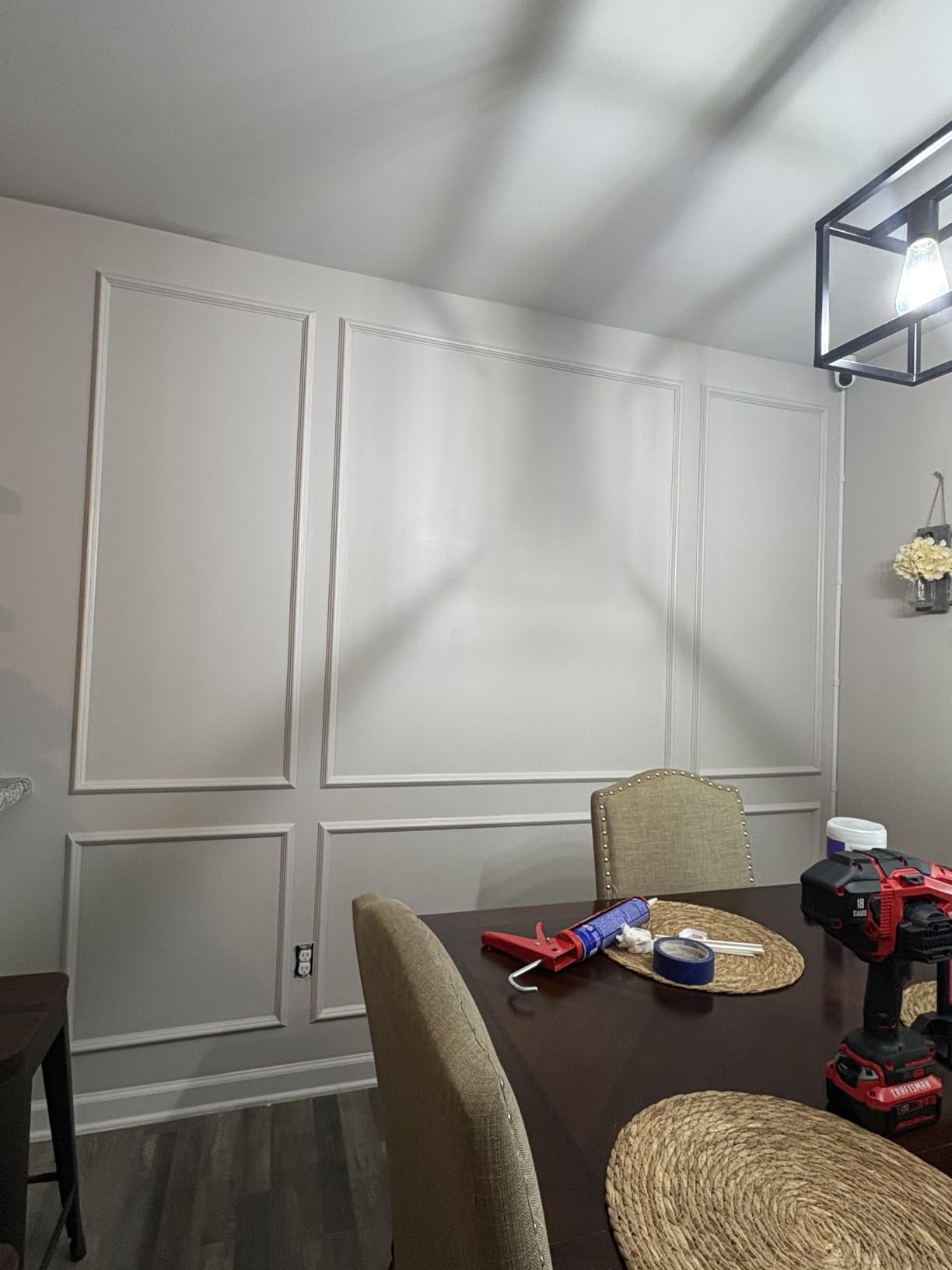 Art3d Pre-Cut Wall Molding Set, Ready-to-Assemble Panels, 3 Top 3 Bottom | Ready-to-Assemble Wainscoting Panel, High-Impact, Precision Pre-Cut, DIY-Friendly, Ideal for Indoor Wall Decor, Accent Walls customer photo 2