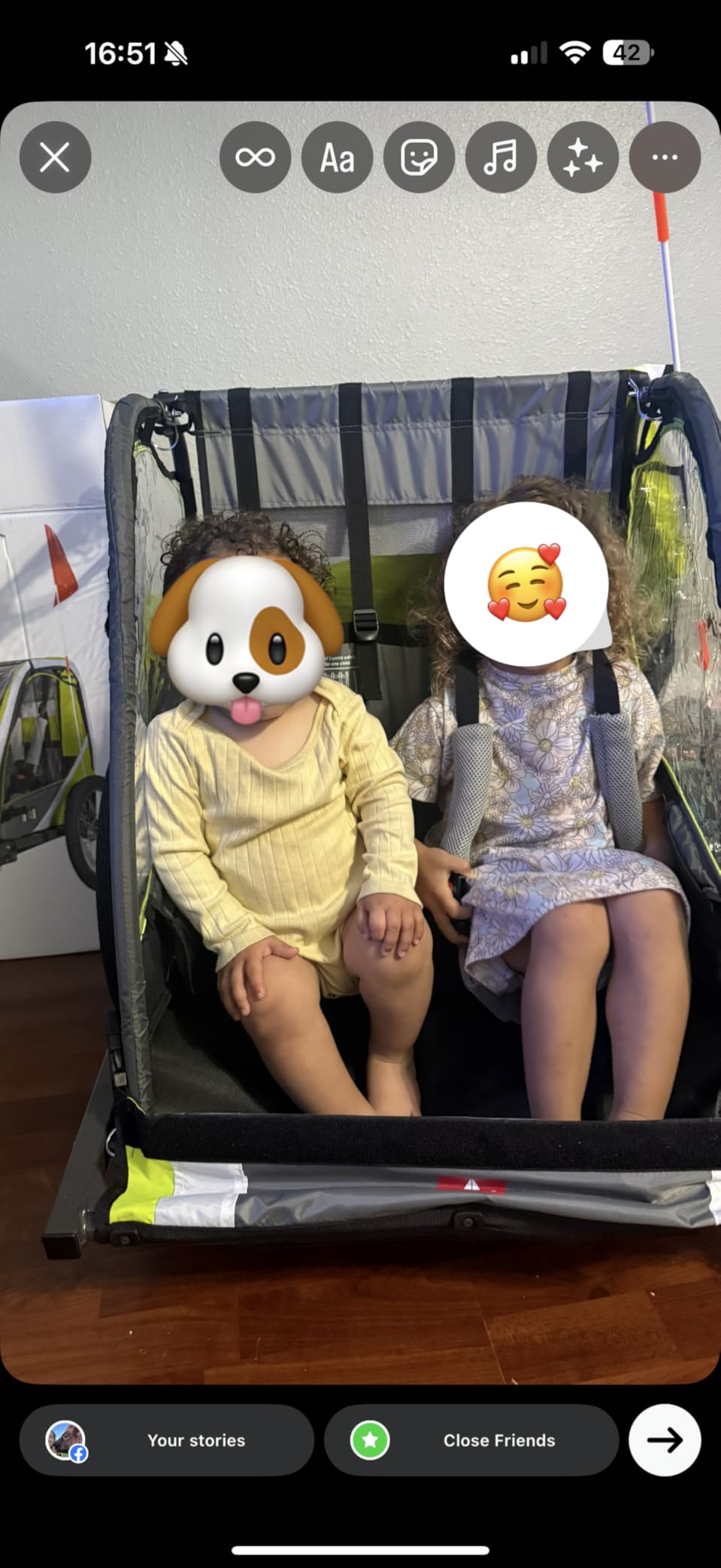 Allen Sports Deluxe Steel Child Trailer customer photo 2