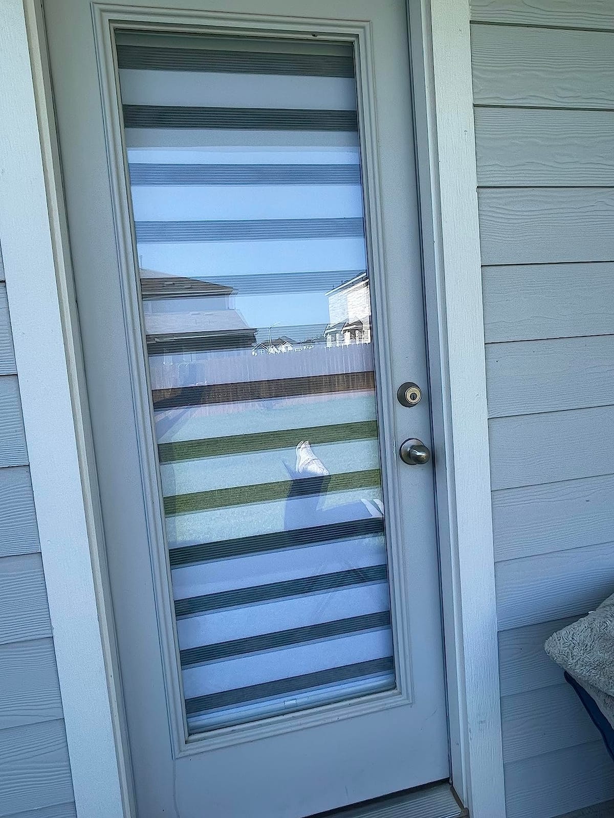 AOSKY Cordless Zebra Blinds for Indoor Windows, 34
