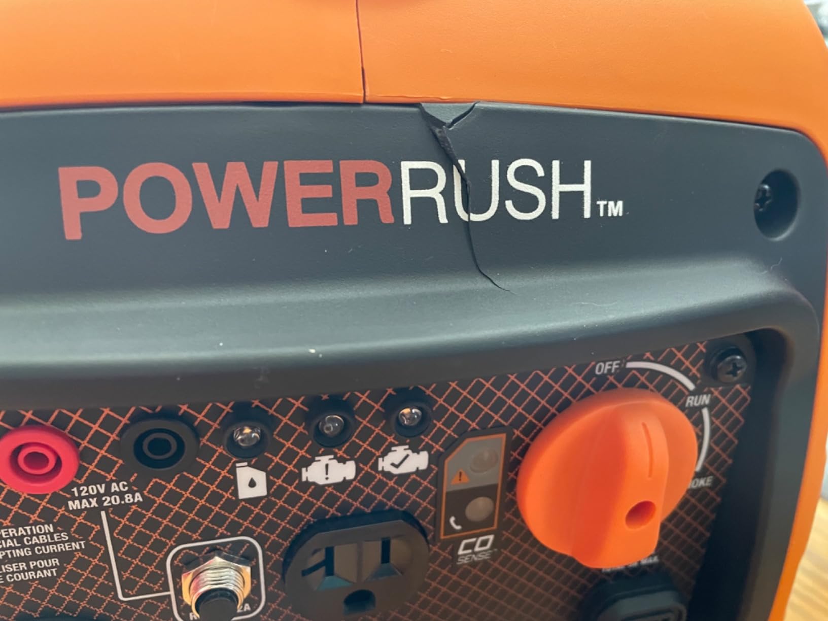 Generac 3,300 Watt Gas Powered Portable Inverter Generator, USB Charging | 2,500 Running Watts, Clean Stable Power, Lightweight, RV Ready, Home Backup, Camping, 49 State Compliant customer photo 2