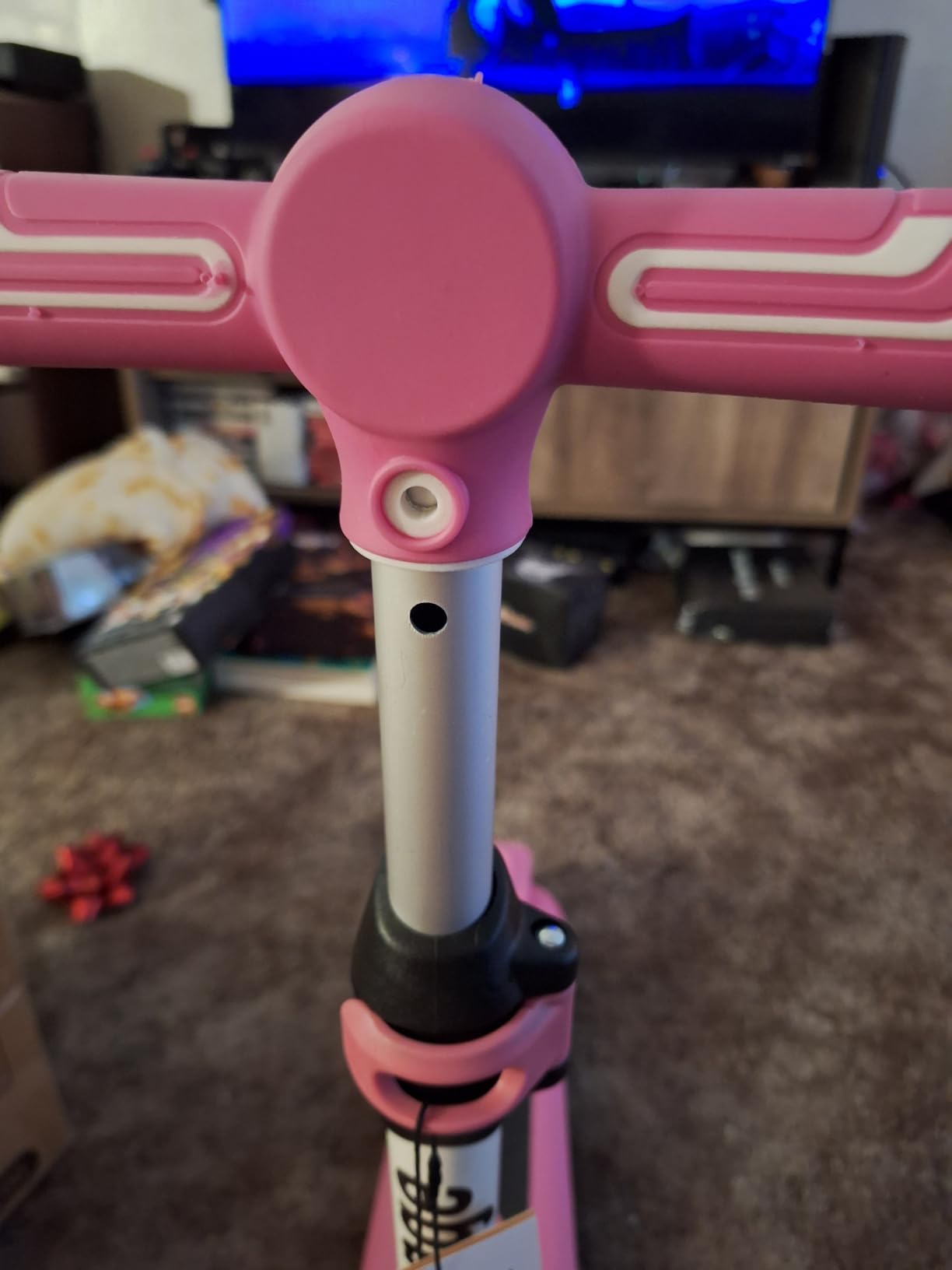 Elecorange T200/T500 Balance Electric Scooter for Kids Age 4-9, 2 Types Front Wheels, Electric Horn, Full Body Lights Up, Wide Deck, 5Mph Safe Speed, 70min Riding, Foldable Kick Scooter Boys & Girl customer photo 2