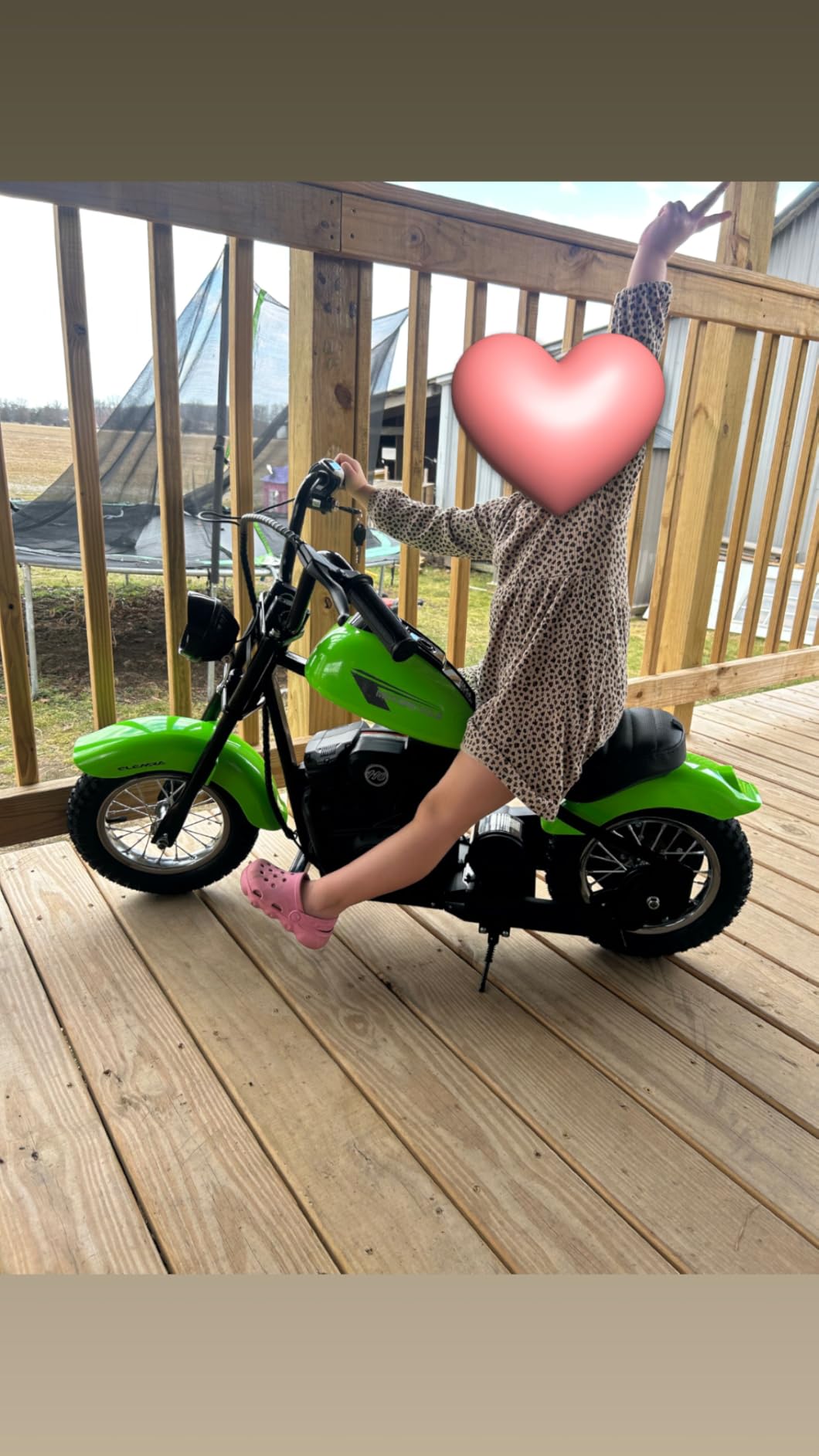 ELEMARA Electric Dirt Bike, 15 mph & 150lb Max, 24V Ride on Toy for Big Kids w/LED Lights & Power Display, Chain-Driven Motor, Twist-Grip Throttle, Shock Springs, Handbrake, 12