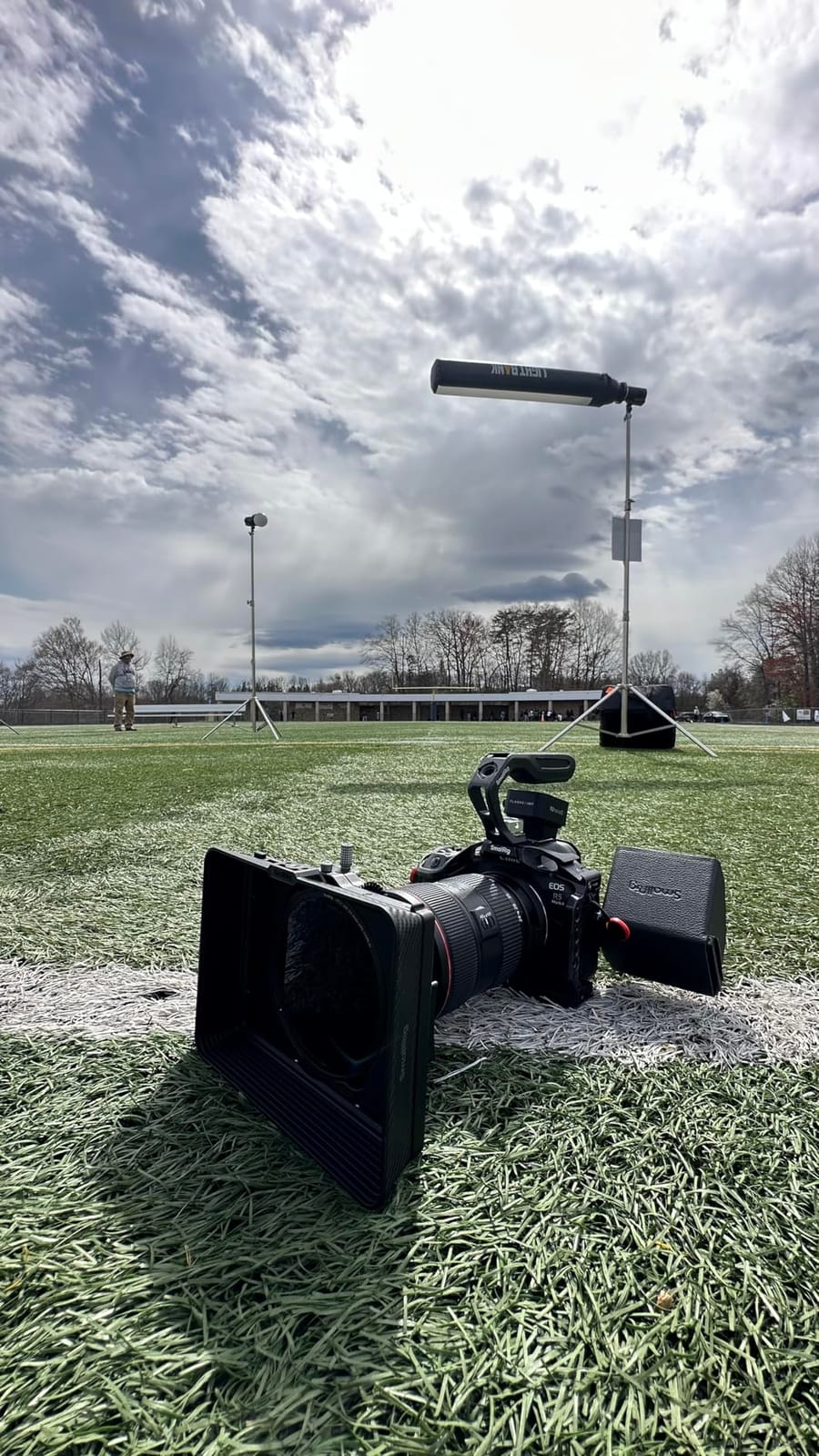 SmallRig Matte Box Filter Kit with Adjustable Clamp from 67mm - 82mm | Quick Release Design, Includes Lens Hood/ Top Flag/ CPL 1 & CPL 2 Filters customer photo 2