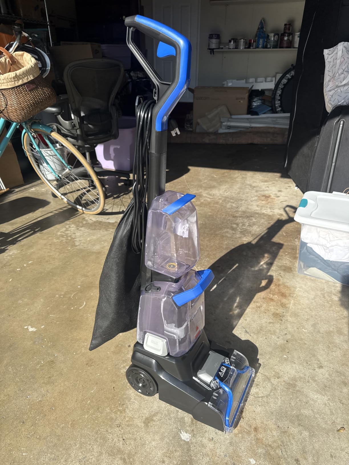 Bissell TurboClean PET, Upright Carpet & Upholstery Cleaner, 3948 | TurboClean technology for powerful pet hair and stain removal; upright design for full-room carpet care customer photo 2